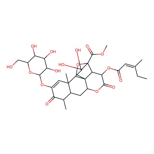 2D Structure of Javanicoside F