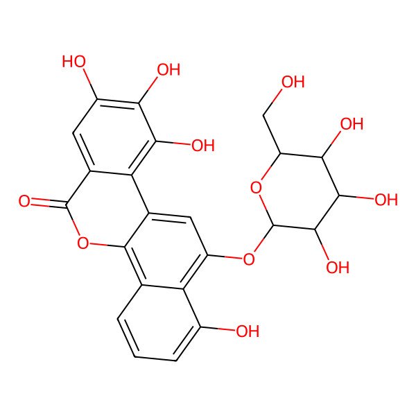 2D Structure of Jugnaphthalenoside A