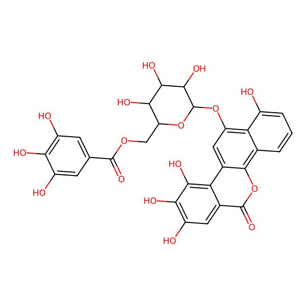 2D Structure of Jugnaphthalenoside C