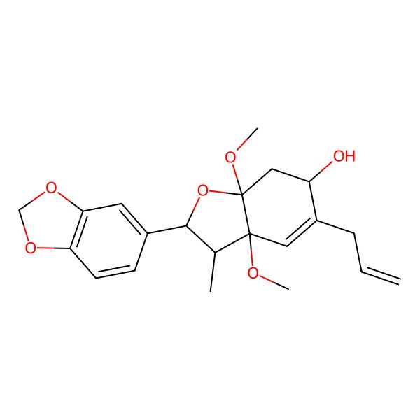 2D Structure of Kadsurin B