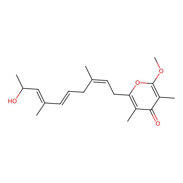 2D Structure of Kalkipyrone A