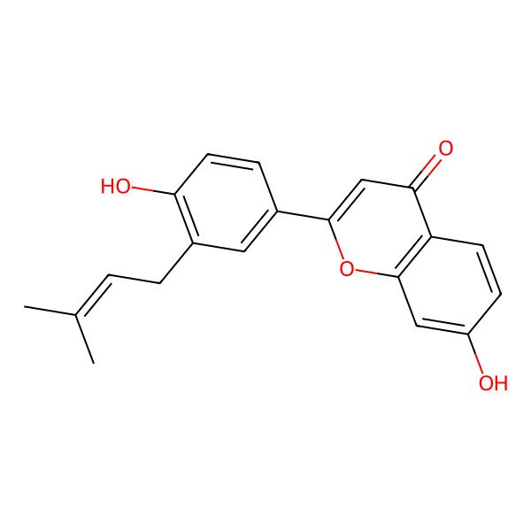 2D Structure of Kanzonol D