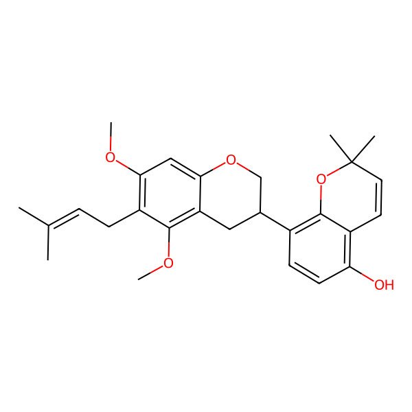 2D Structure of Kanzonol I 2D Structure of Kanzonol I