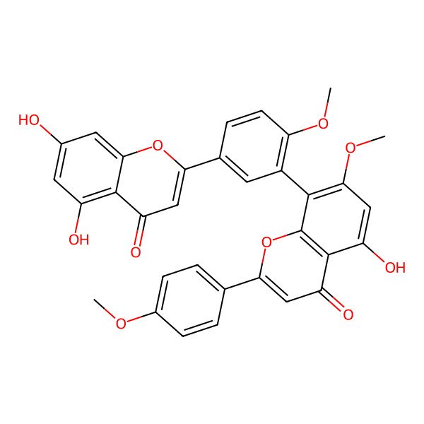 2D Structure of Kayaflavone