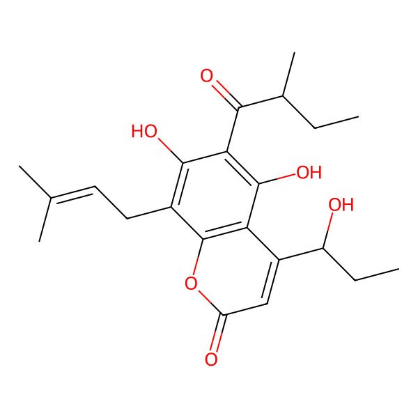 2D Structure of Kayeassamin F