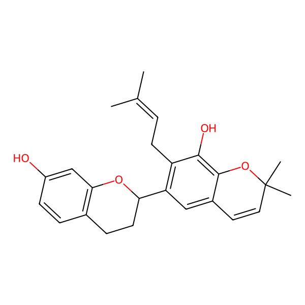 2D Structure of Kazinol B