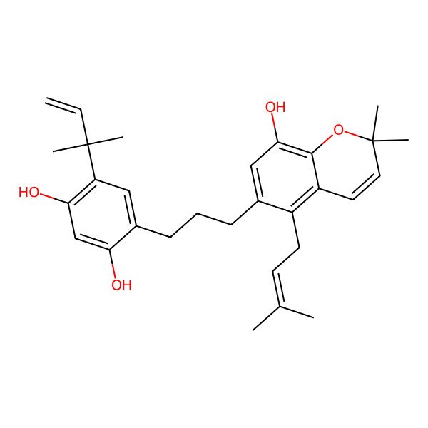 2D Structure of Kazinol K