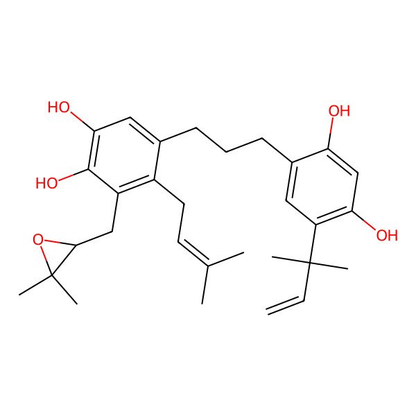 2D Structure of Kazinol S