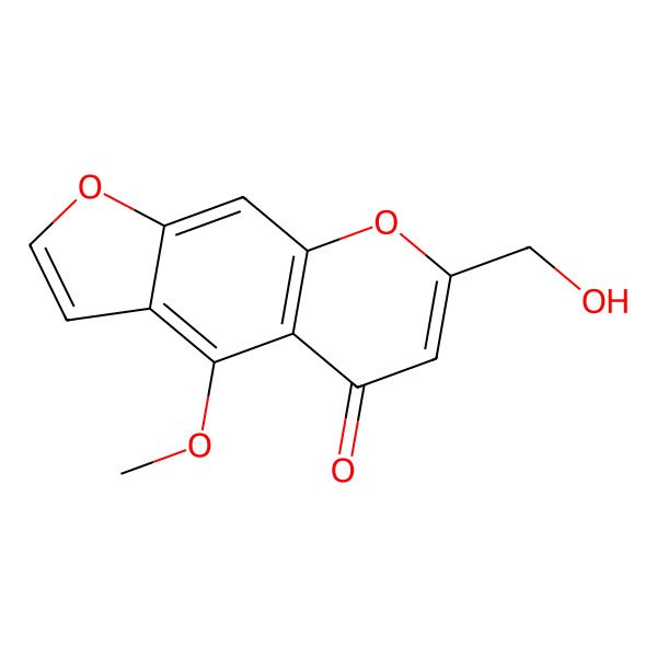 2D Structure of Khellol