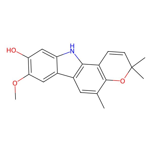 2D Structure of Koenigine 2D Structure of Koenigine