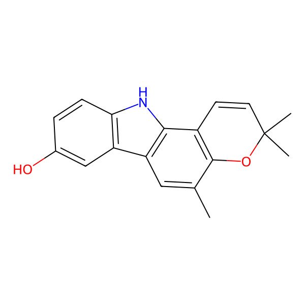 2D Structure of Koenine 2D Structure of Koenine