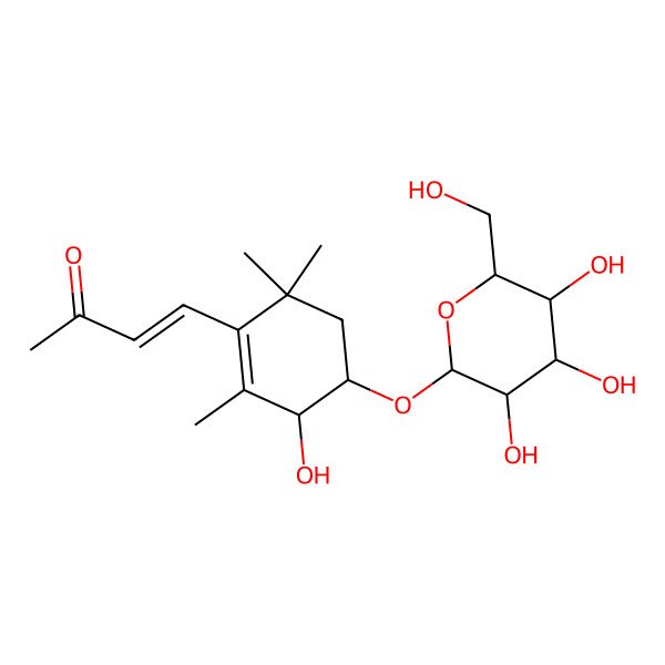 2D Structure of Komaroveside A 2D Structure of Komaroveside A