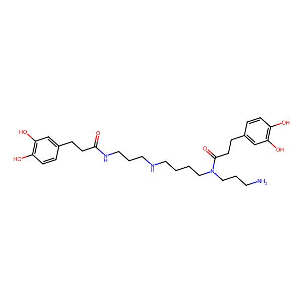 2D Structure of Kukoamine B