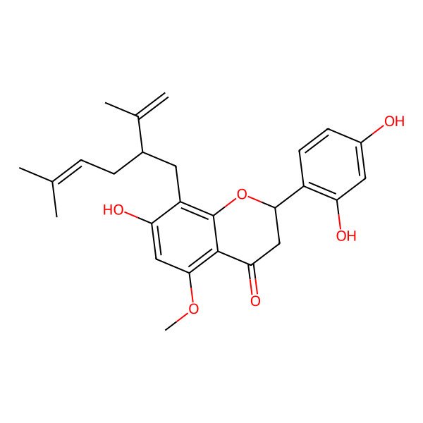 2D Structure of Kurarinone 2D Structure of Kurarinone