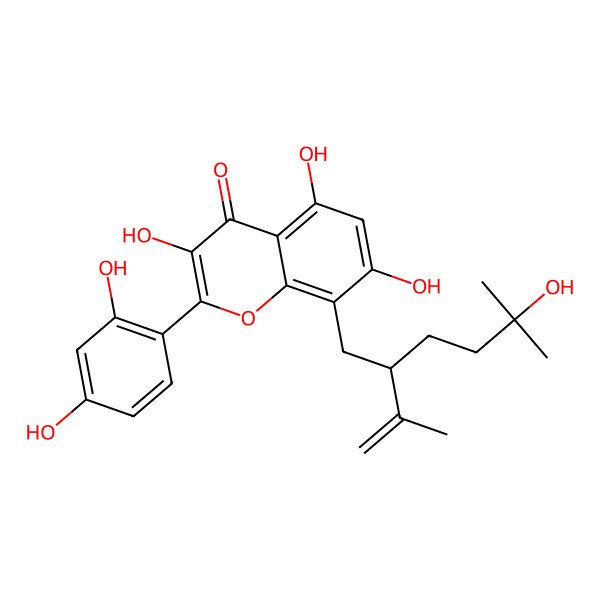 2D Structure of Kushenol G 2D Structure of Kushenol G