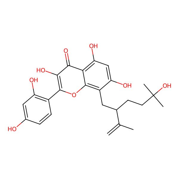 2D Structure of Kushenol G