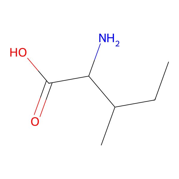 2D Structure of l-Isoleucine