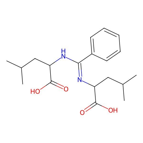 2D Structure of L-Leucine, (S)-