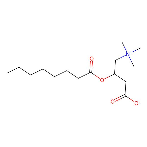 2D Structure of L-Octanoylcarnitine