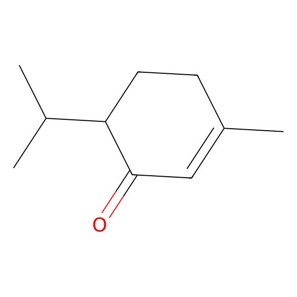 2D Structure of l-Piperitone
