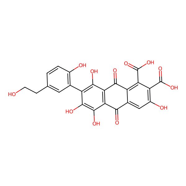 2D Structure of Laccaic acid B 2D Structure of Laccaic acid B