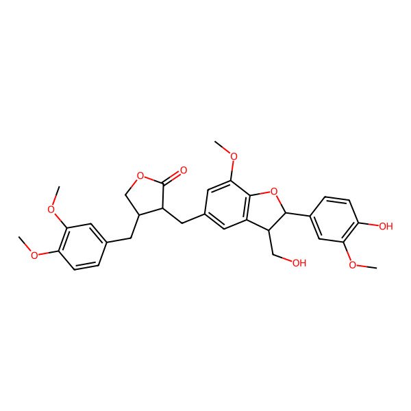 2D Structure of Lappaol B