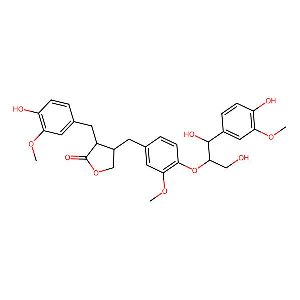 2D Structure of Lappaol E