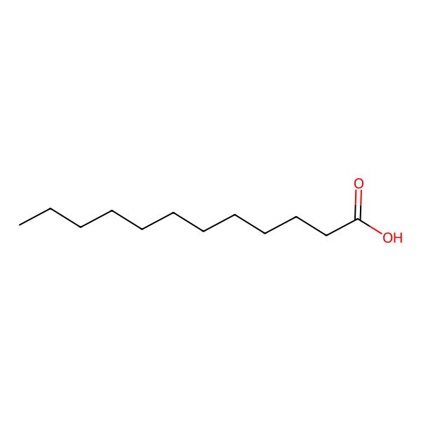 2D Structure of Lauric Acid