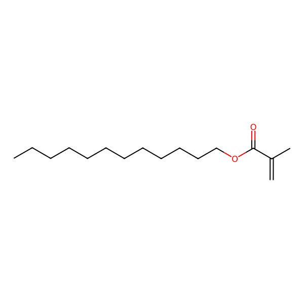 2D Structure of Lauryl methacrylate 2D Structure of Lauryl methacrylate