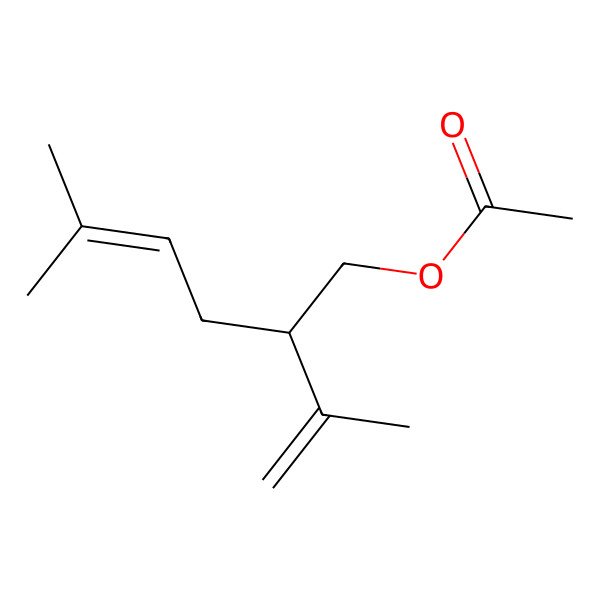 2D Structure of Lavandulyl acetate