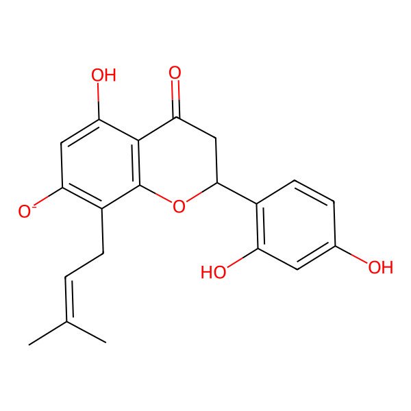 2D Structure of leachianone G(1-)