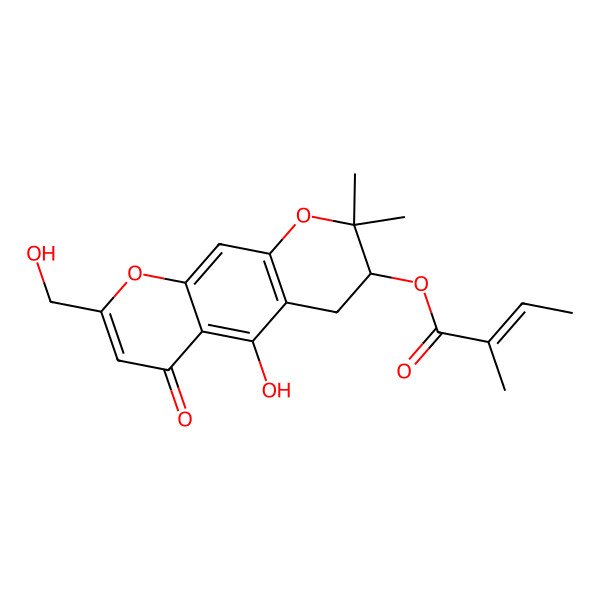 2D Structure of Ledebouriellol