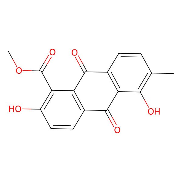2D Structure of Leiocarpaquinone