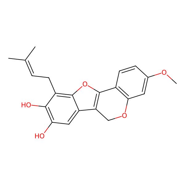2D Structure of Lespeflorin H1