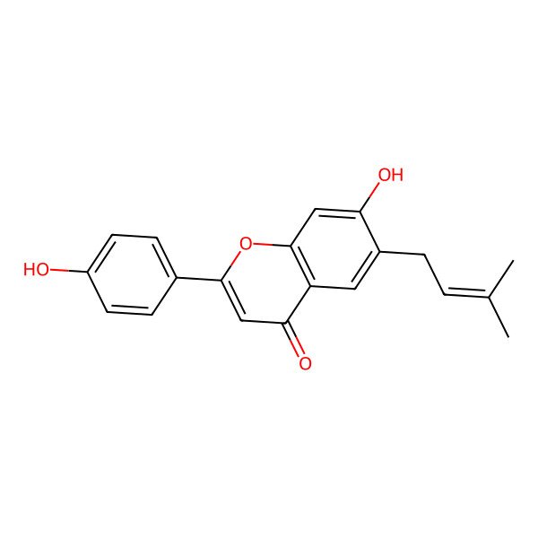 2D Structure of Licoflavone A 2D Structure of Licoflavone A