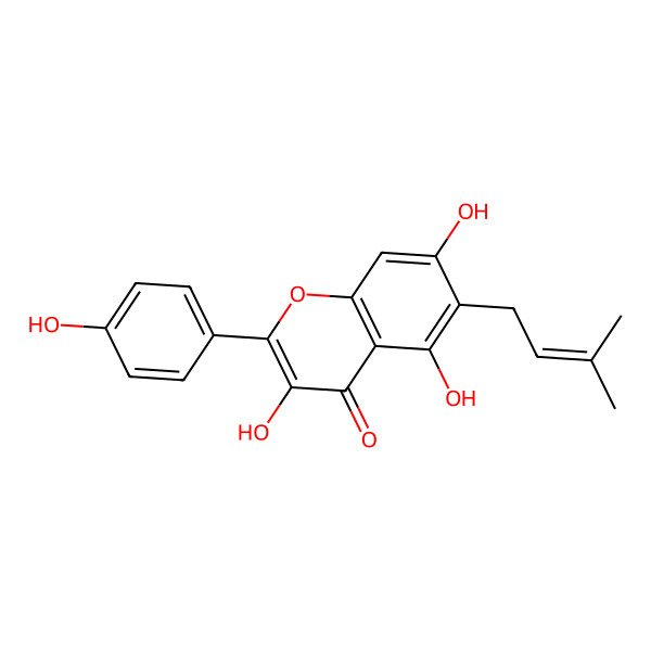 2D Structure of Licoflavonol 2D Structure of Licoflavonol