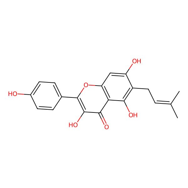 2D Structure of Licoflavonol