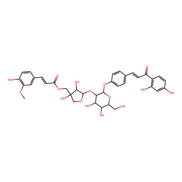 2D Structure of Licorice glycoside A