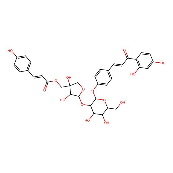 2D Structure of Licorice glycoside B