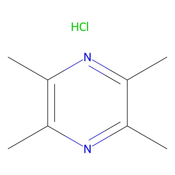 2D Structure of Ligustrazine hydrochloride