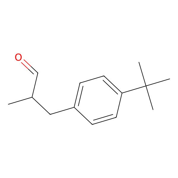 2D Structure of Lilial 2D Structure of Lilial