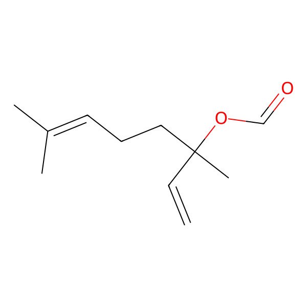 2D Structure of Linalyl formate 2D Structure of Linalyl formate