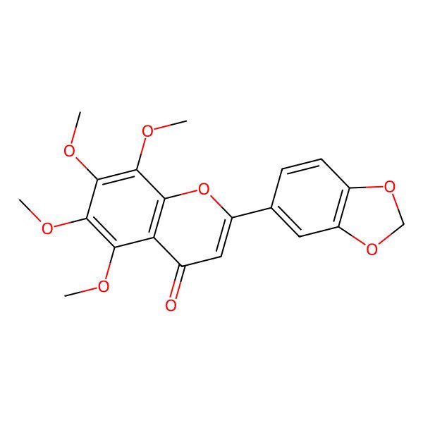 2D Structure of Linderoflavone B