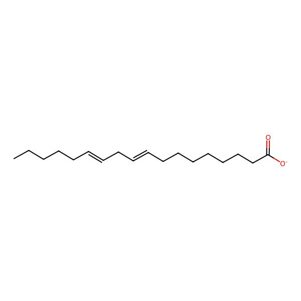 2D Structure of Linoleate