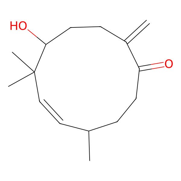 2D Structure of Litseahumulane B