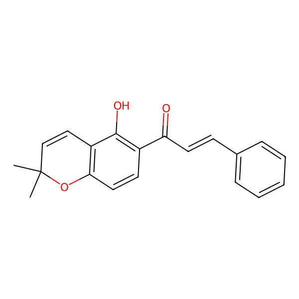 2D Structure of Lonchocarpin 2D Structure of Lonchocarpin