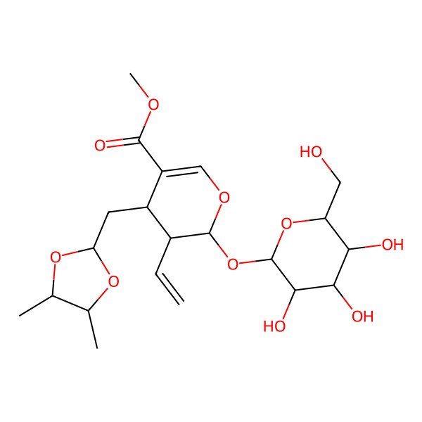 2D Structure of Loniceracetalide A