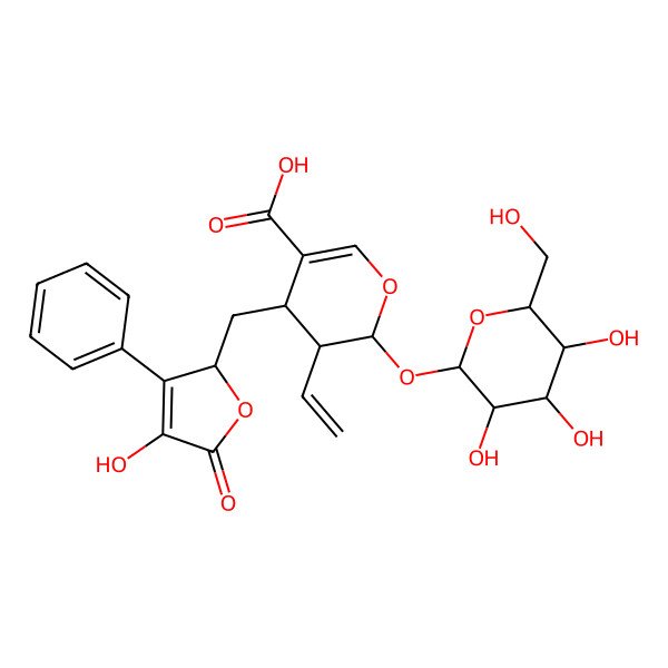 2D Structure of Loniphenyruviridoside D 2D Structure of Loniphenyruviridoside D