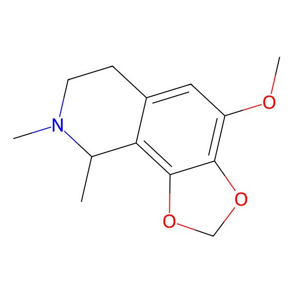 2D Structure of Lophophorine