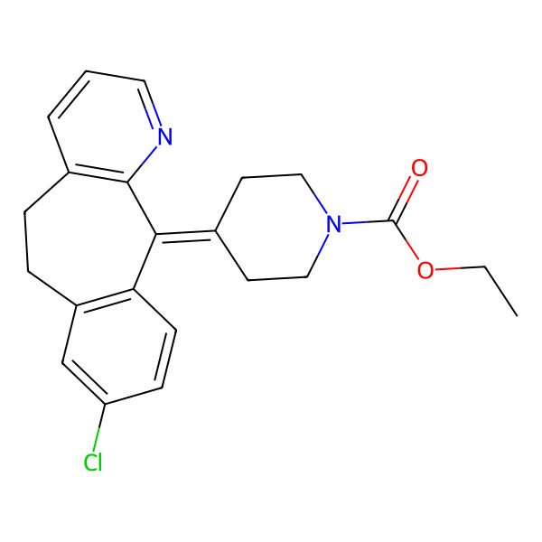 2D Structure of Loratadine